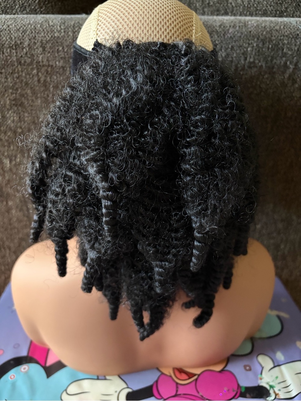 Kinky Curly Drawstring Ponytail - Thick & Full clip in ponytail